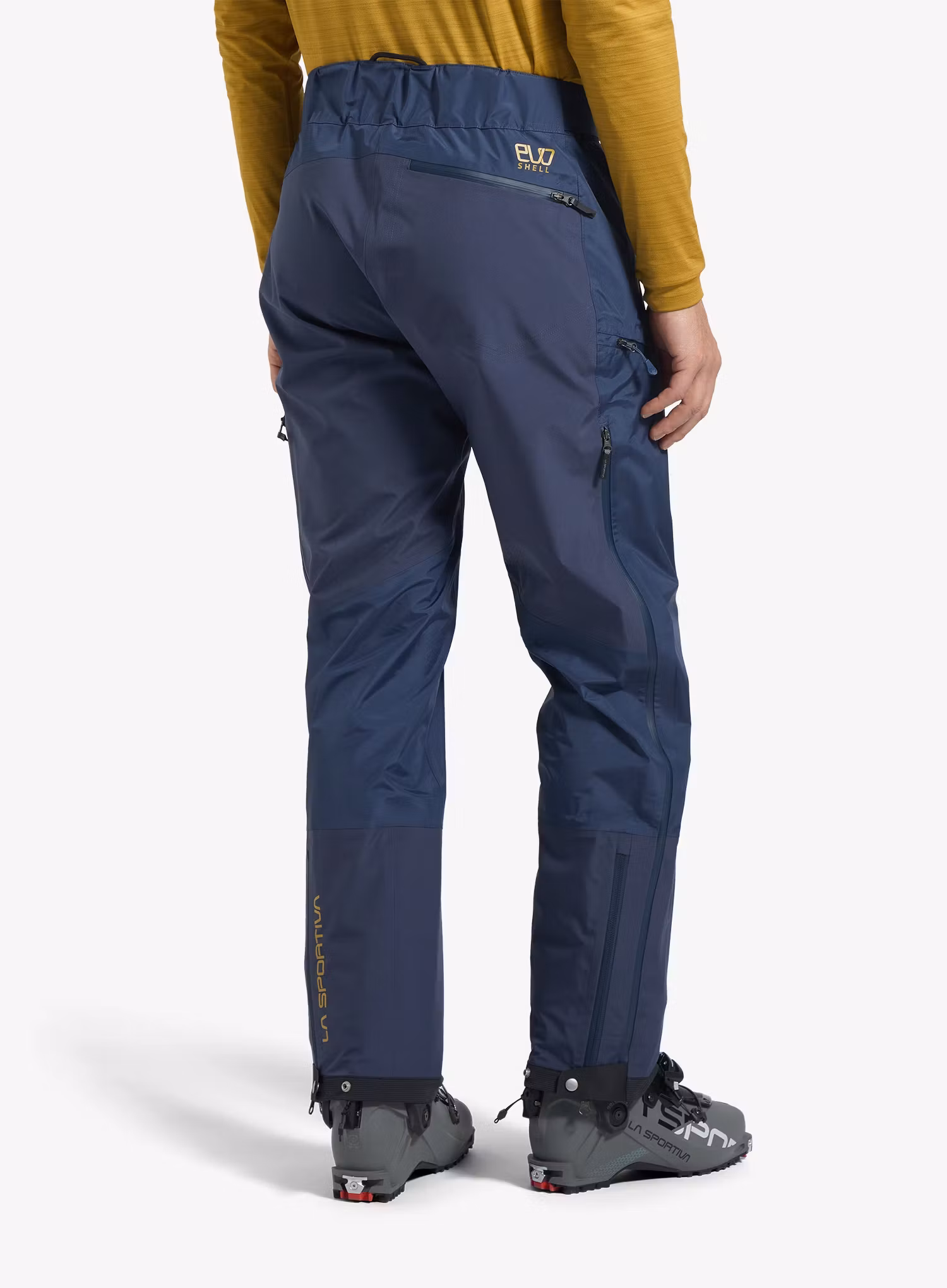 Spodnie w góry La Sportiva Crossridge Evo Shell Pant - night sky/savana