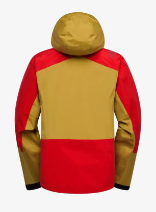 Kurtka skiturowa La Sportiva Crossridge Evo Shell Jacket - savana/mountain red