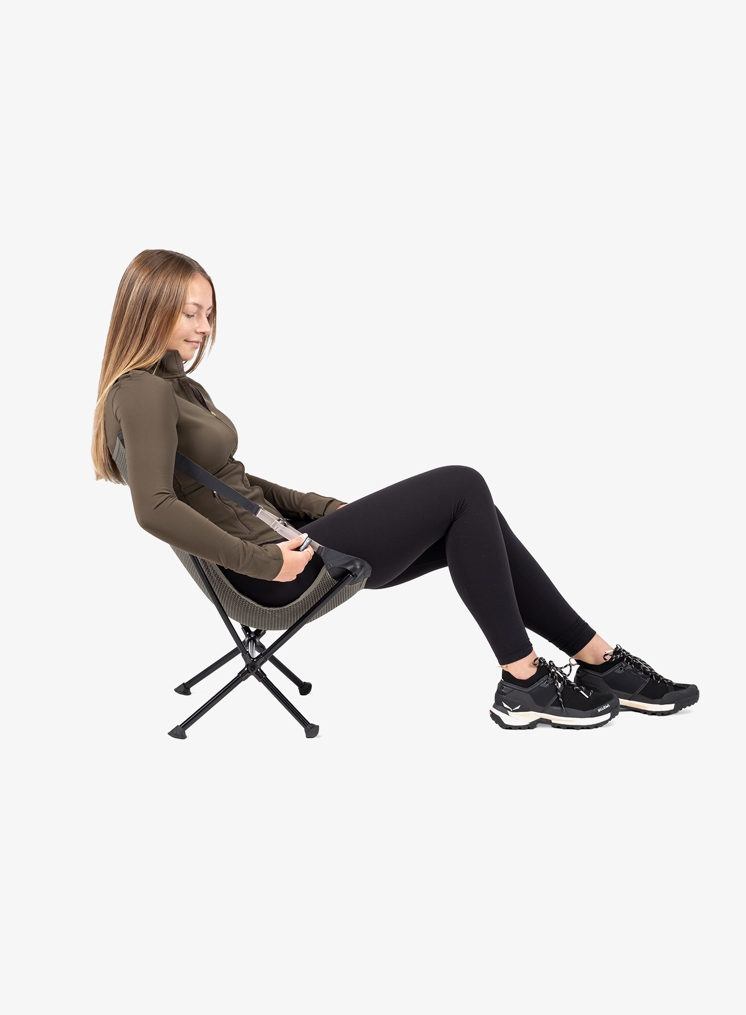 Krzesło składane Nemo Moonlite Reclining Camp Chair - smokey olive
