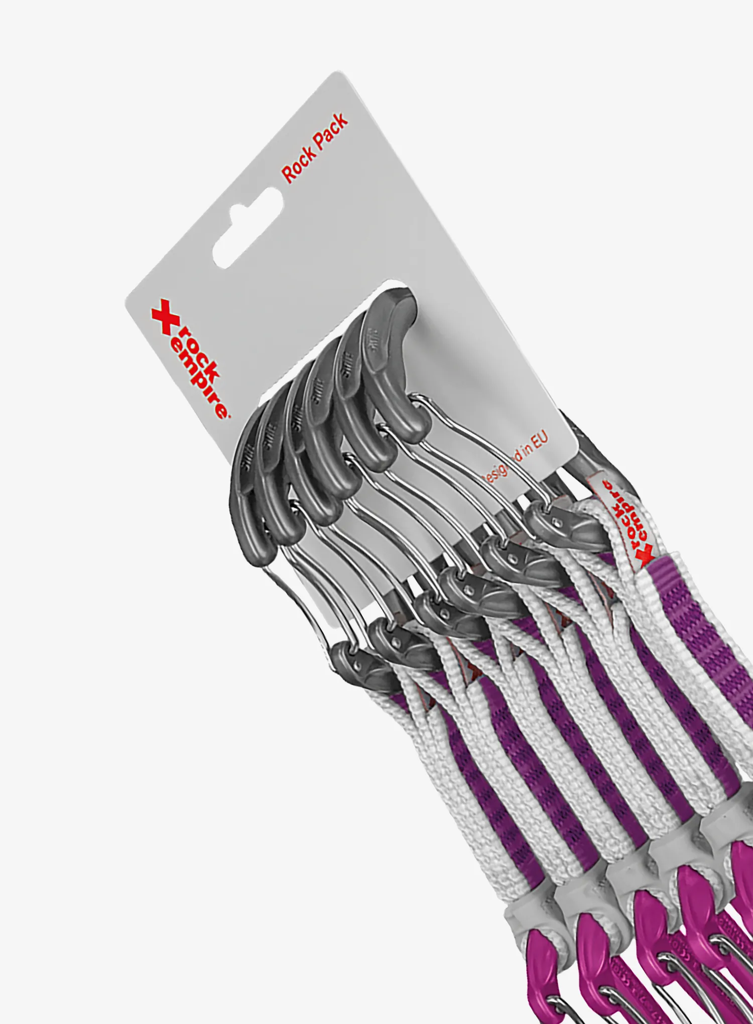 Ekspresy wspinaczkowe Rock Empire Set Rock Pack Swift P16 - purple