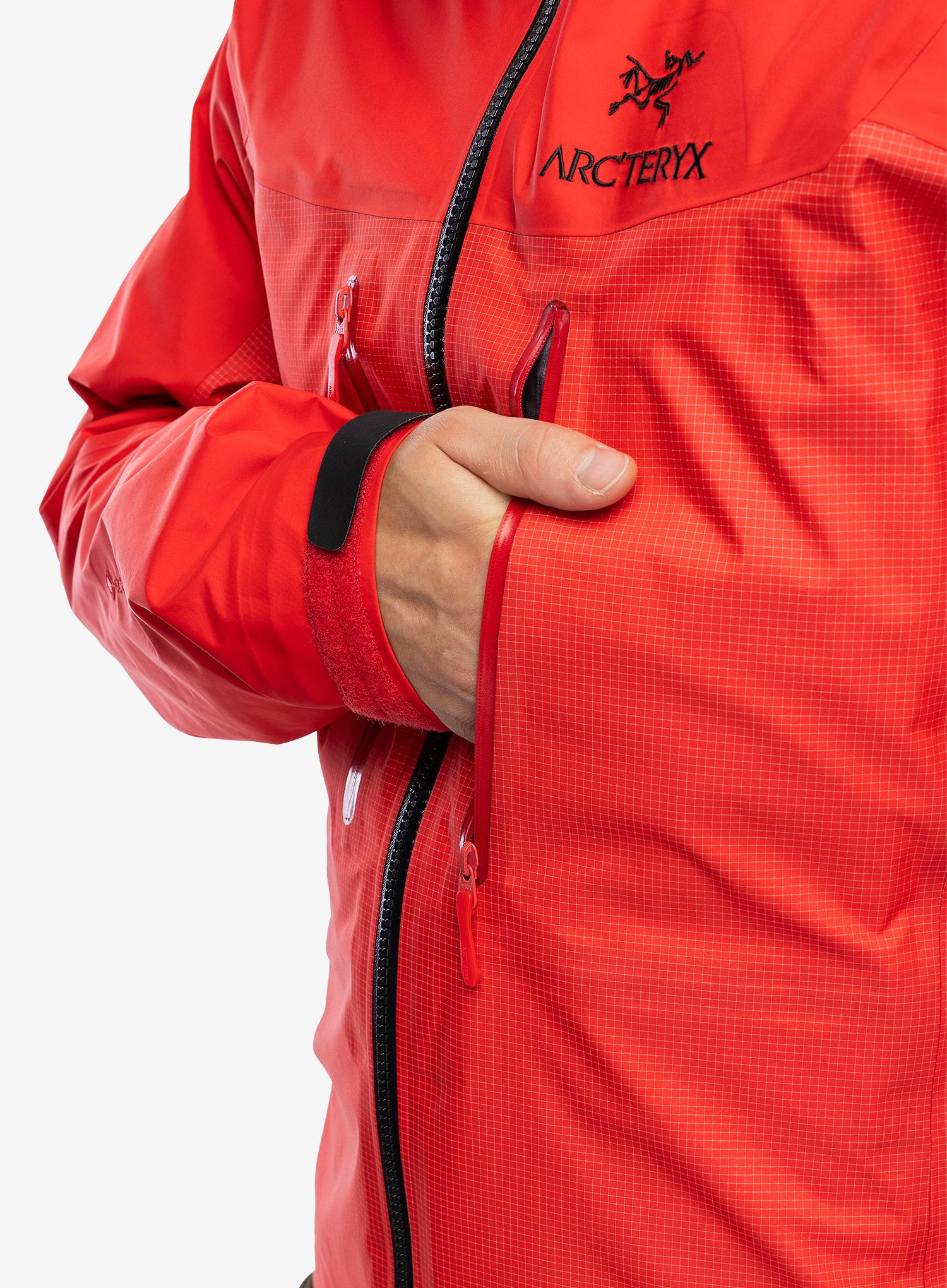 Kurtka GORE TEX Arcteryx Alpha Jacket - light tanager