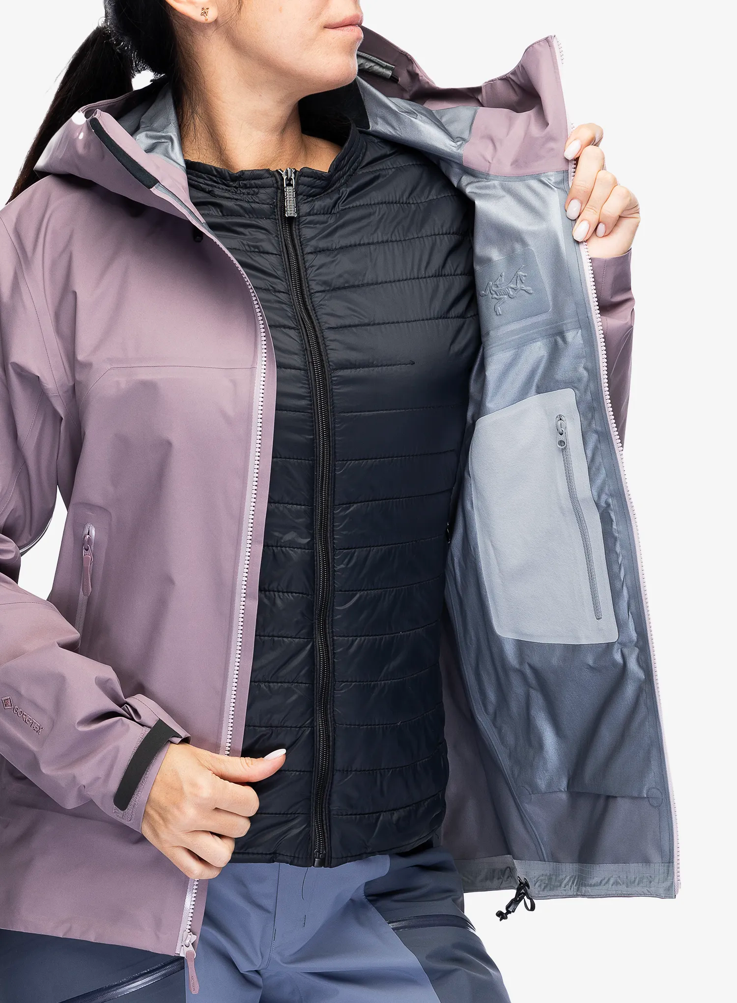 Kurtka GORE TEX damska Arcteryx Beta SL Jacket - interstellar