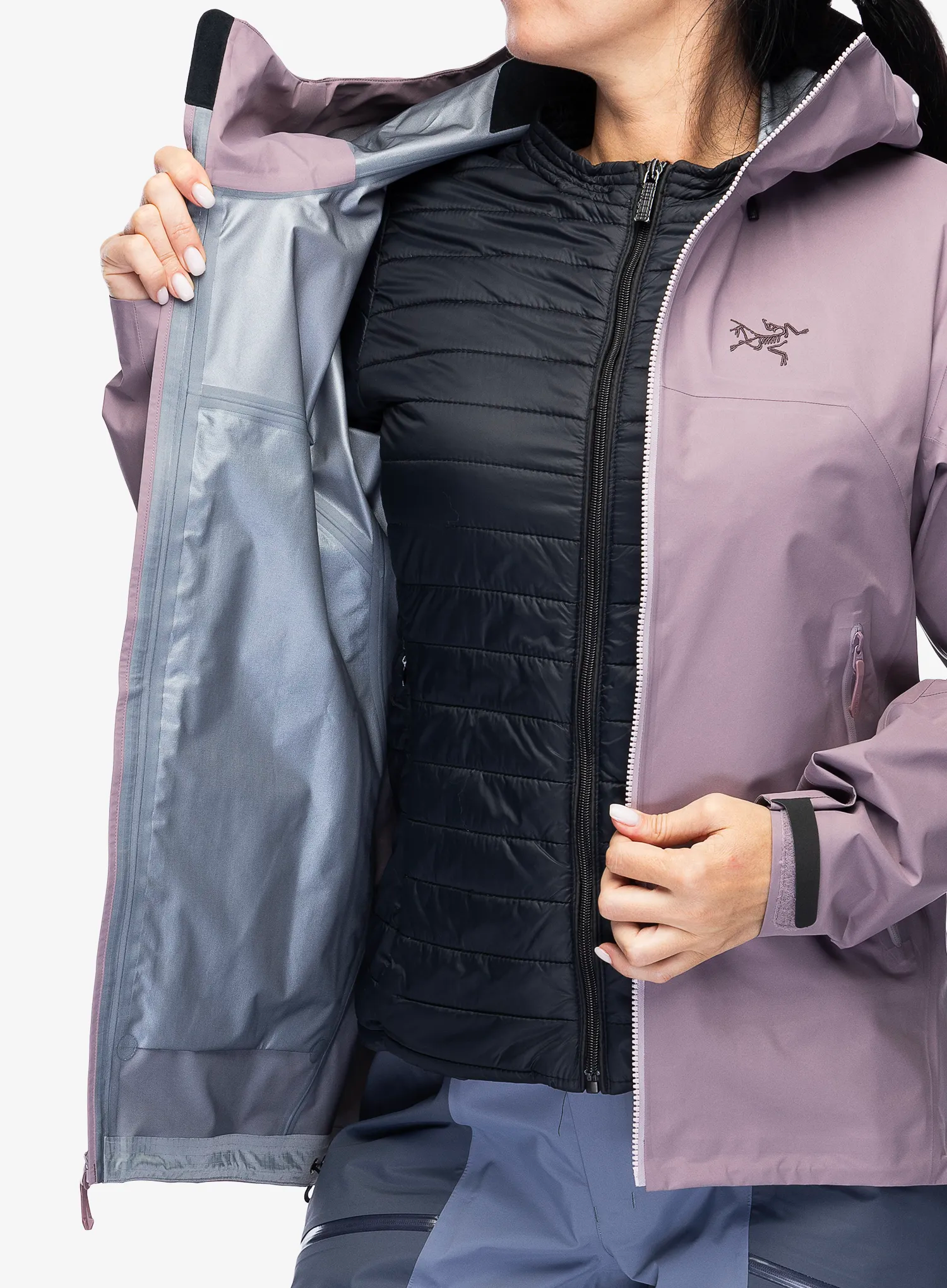 Kurtka GORE TEX damska Arcteryx Beta SL Jacket - interstellar