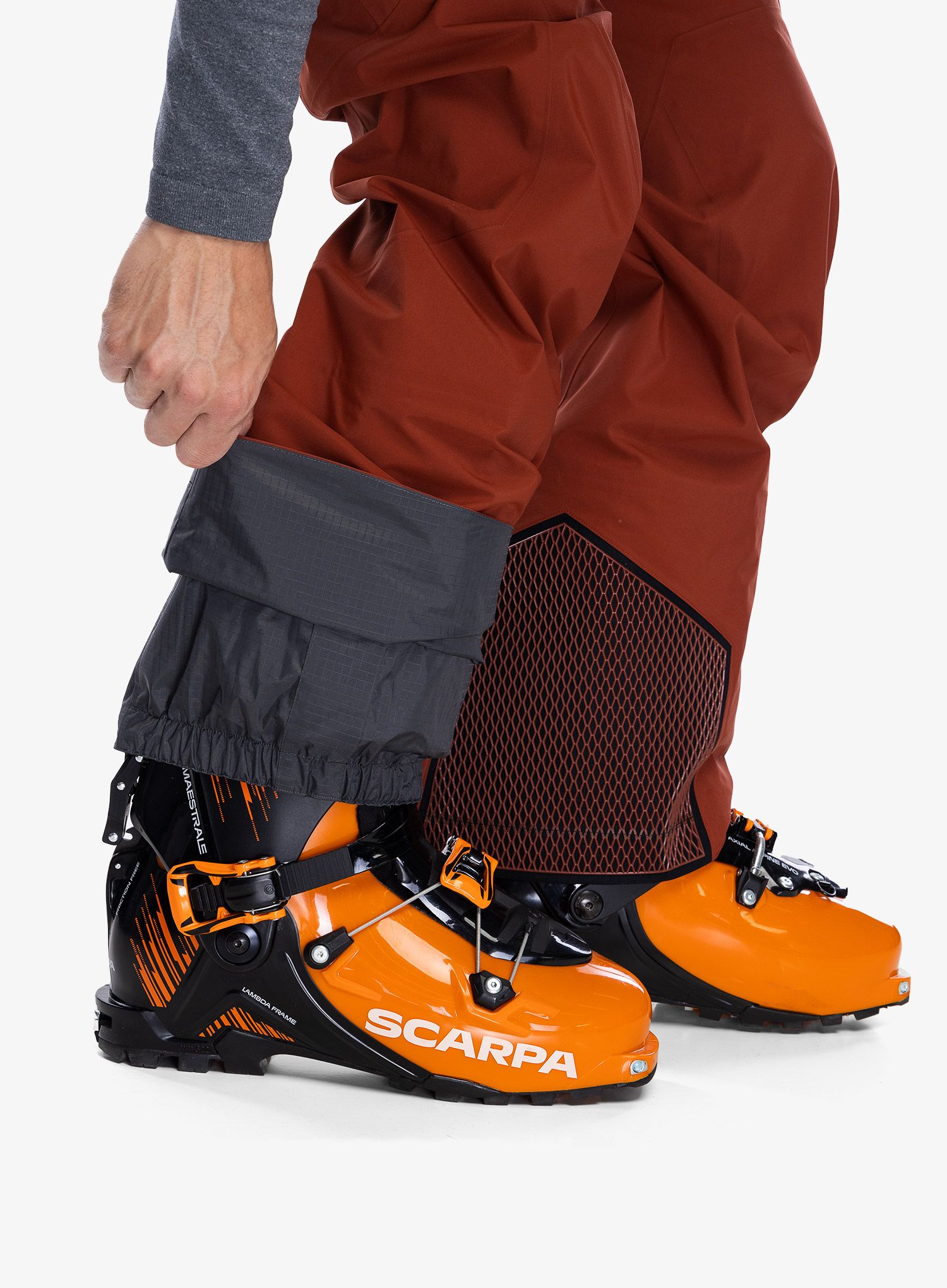 Spodnie skiturowe Arcteryx Rush Bib Pant - sequoia