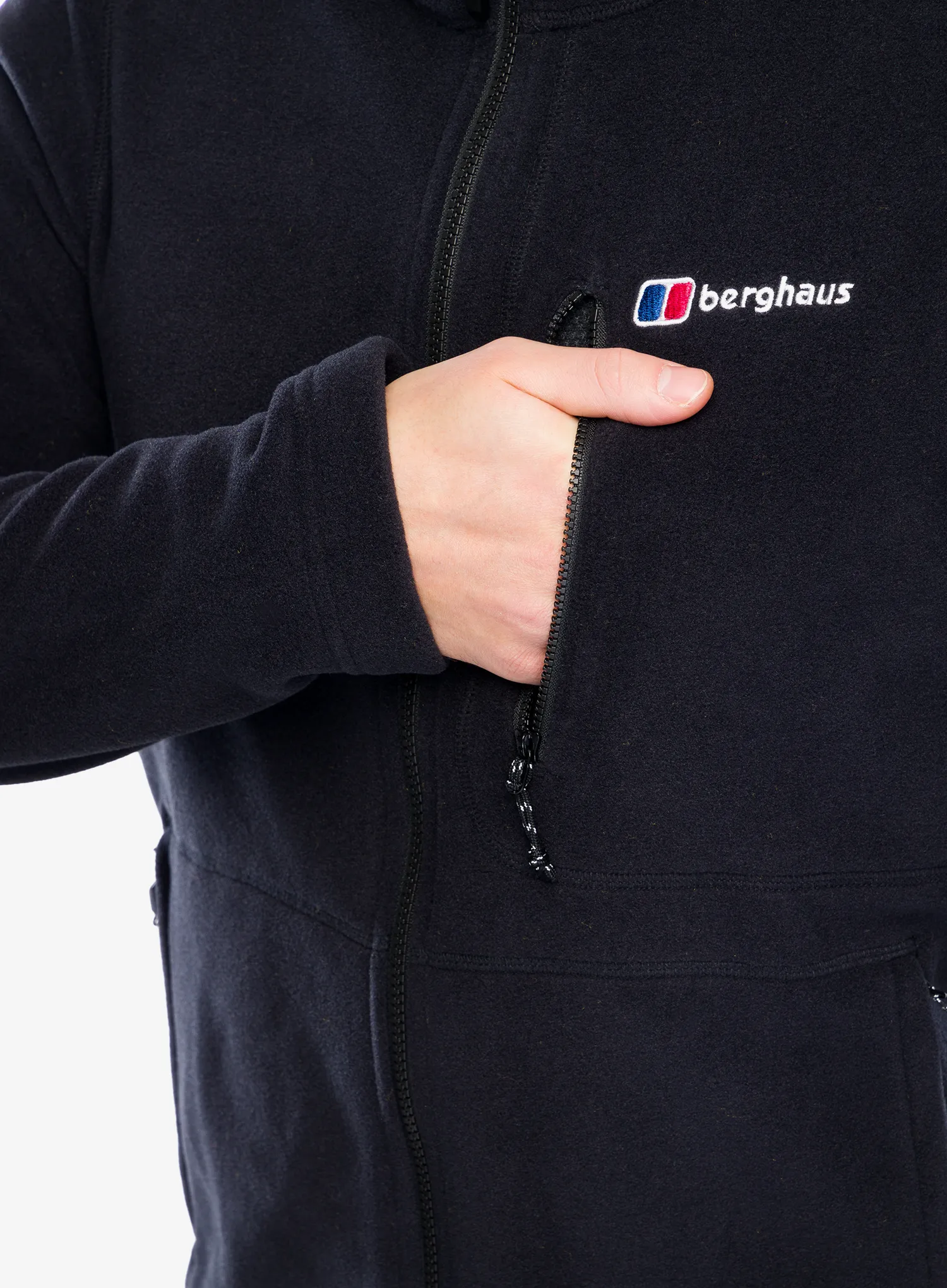 Kurtka polarowa Berghaus Activity PT InterActive - black/black
