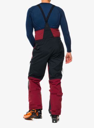 Spodnie z membraną Berghaus MTN Arete Descnd GTX Bib Pant - syrah/jet black