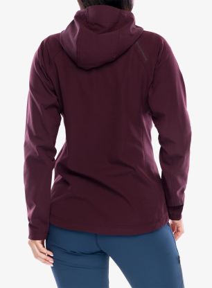 Kurtka softshell damska Black Diamond Element Hoody - bordeaux