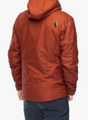 Kurtka ocieplana Black Diamond First Light Stretch Hoody - iron red
