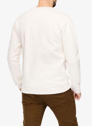 Bluza Black Diamond Heritage Wordmark Crewneck - off white