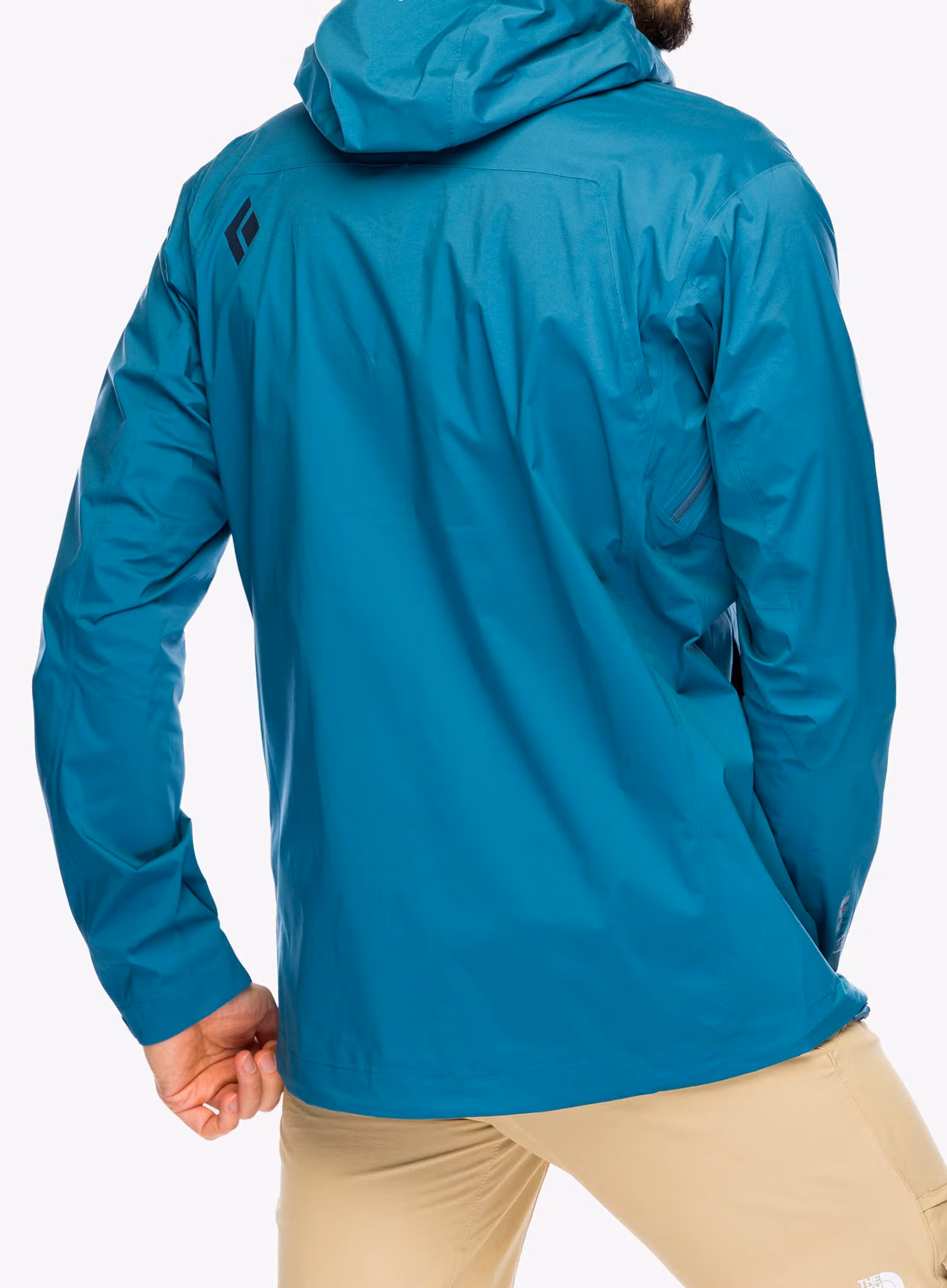 Kurtka Black Diamond StormLine Stretch Rain Shell - creek blue