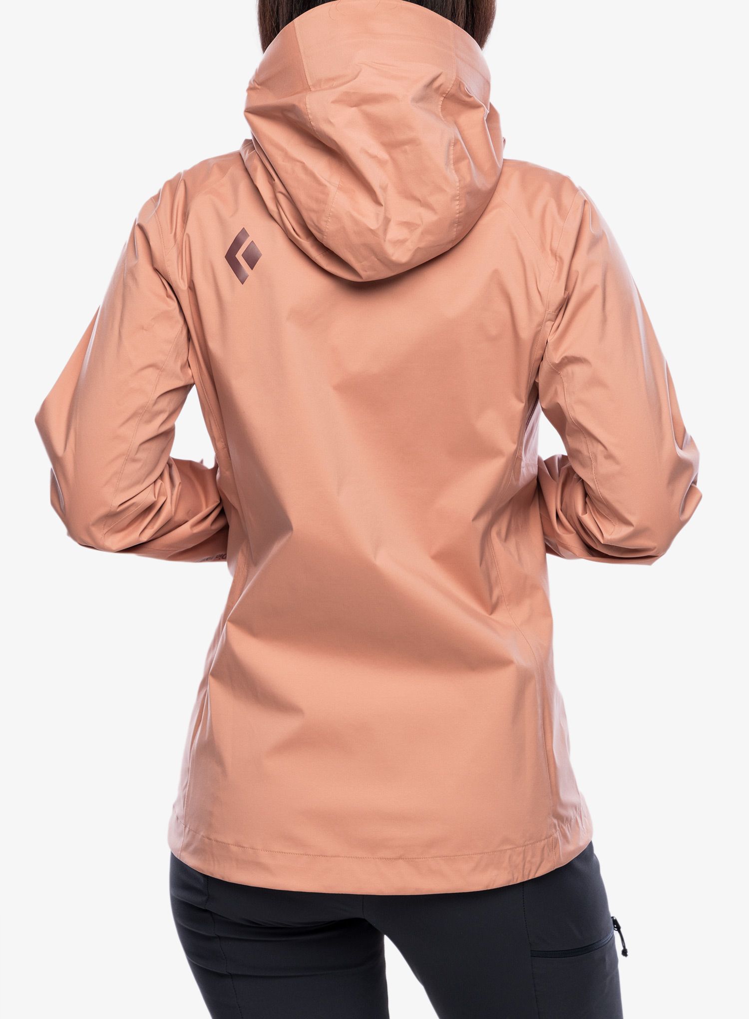 Kurtka damska Black Diamond Stormline Stretch Rain Shell - chalk pink