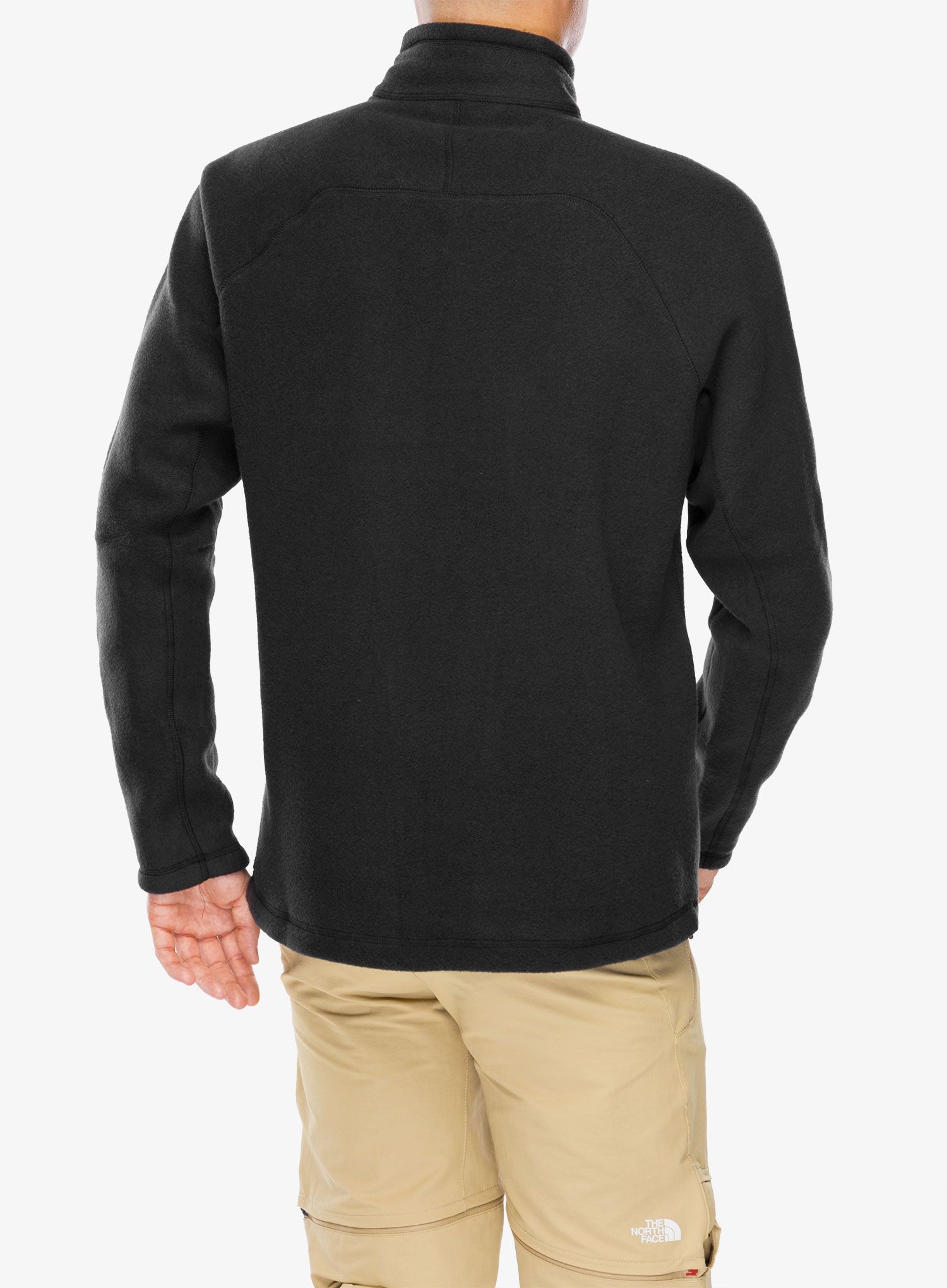 Bluza polarowa Salomon Chroma Fleece Pullower Hz - deep black