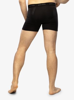 Bokserki termoaktywne Patagonia Essential Boxer Briefs - 3 in - black