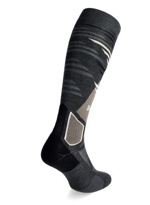 Skarpety na narty Bridgedale Ski Lt Merino E Pattern - graphite/bungee