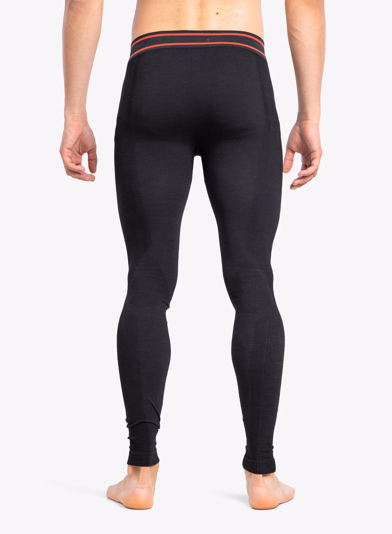 Legginsy termoaktywne Brubeck Active Wool Pants - black
