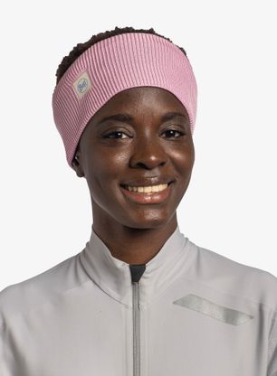 Opaska na głowę Buff Crossknit Headband - solid camelia