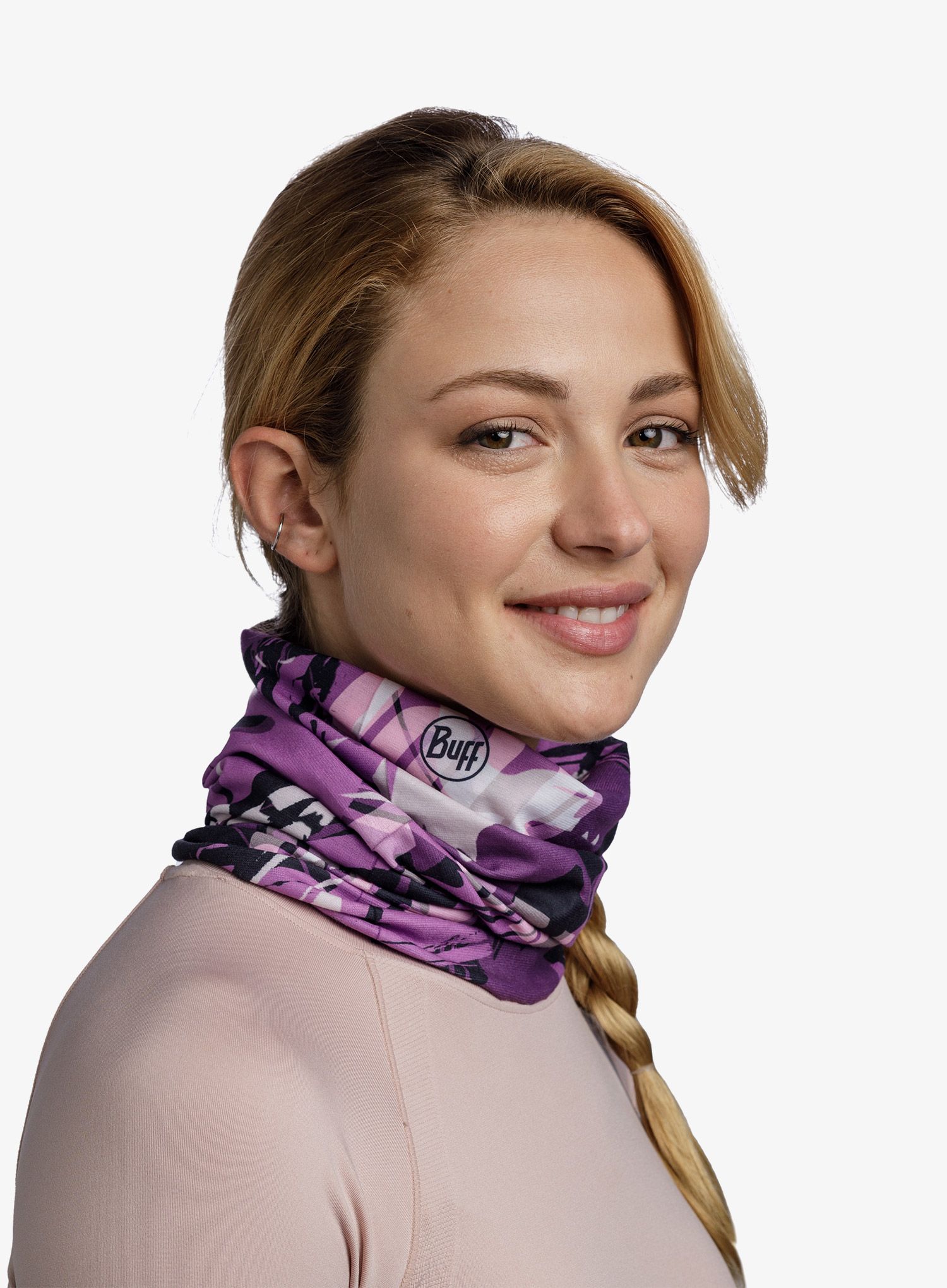 Chusta wielofunkcyjna Buff Original EcoStretch - siray purple