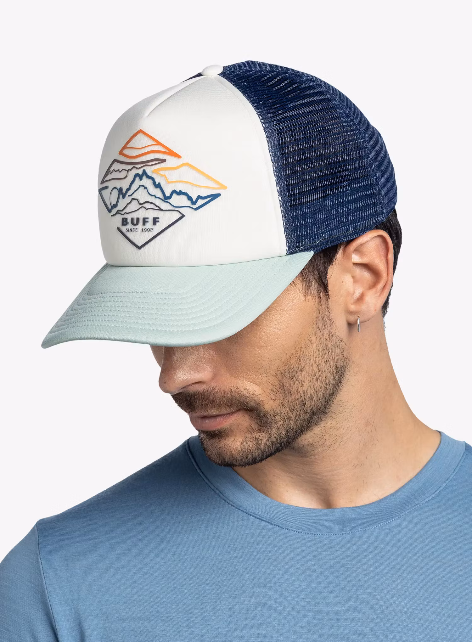 Czapka z daszkiem Buff Trucker Cap - luster flint