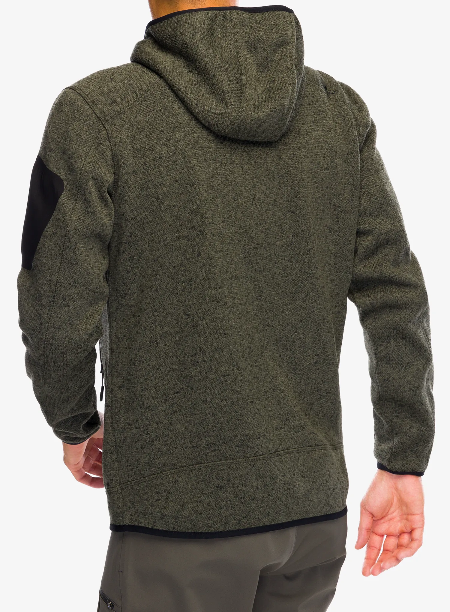 Kurtka polarowa CMP Borgis Fix Hood Jacket - olive/nero