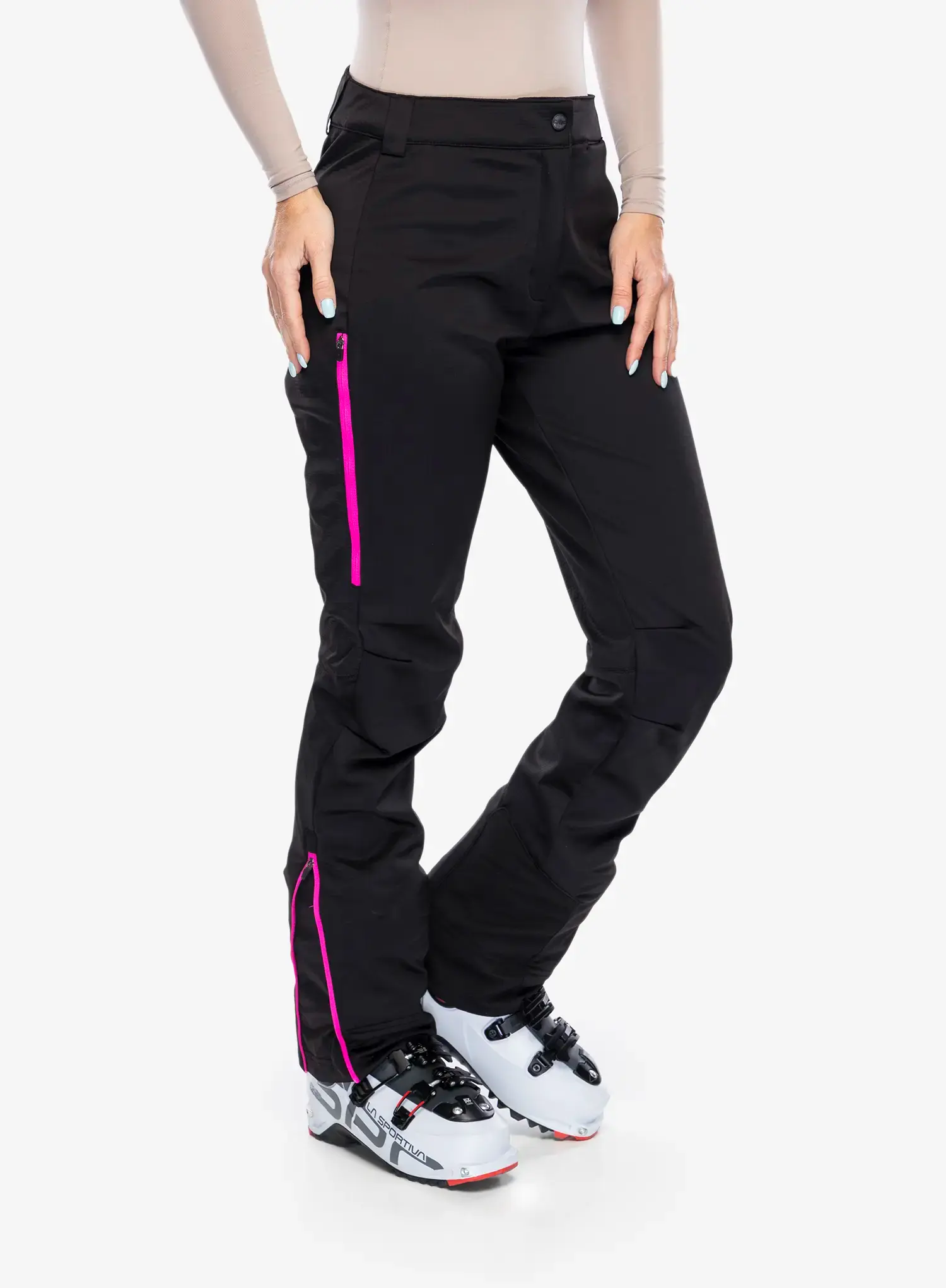 Spodnie softshell damskie CMP Echo - nero