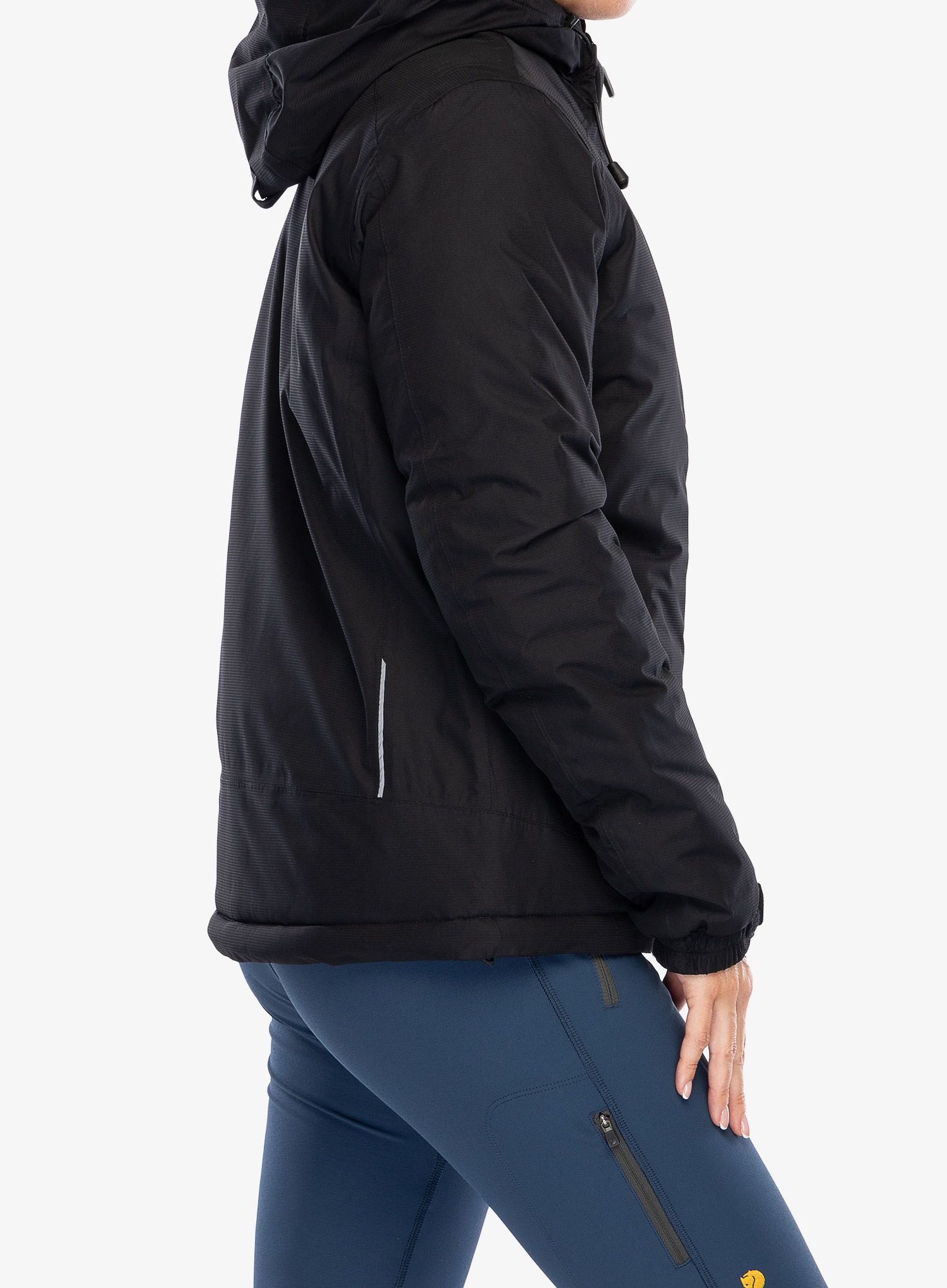 Kurtka ocieplana damska CMP Jacket Fix Hood Teemo - nero