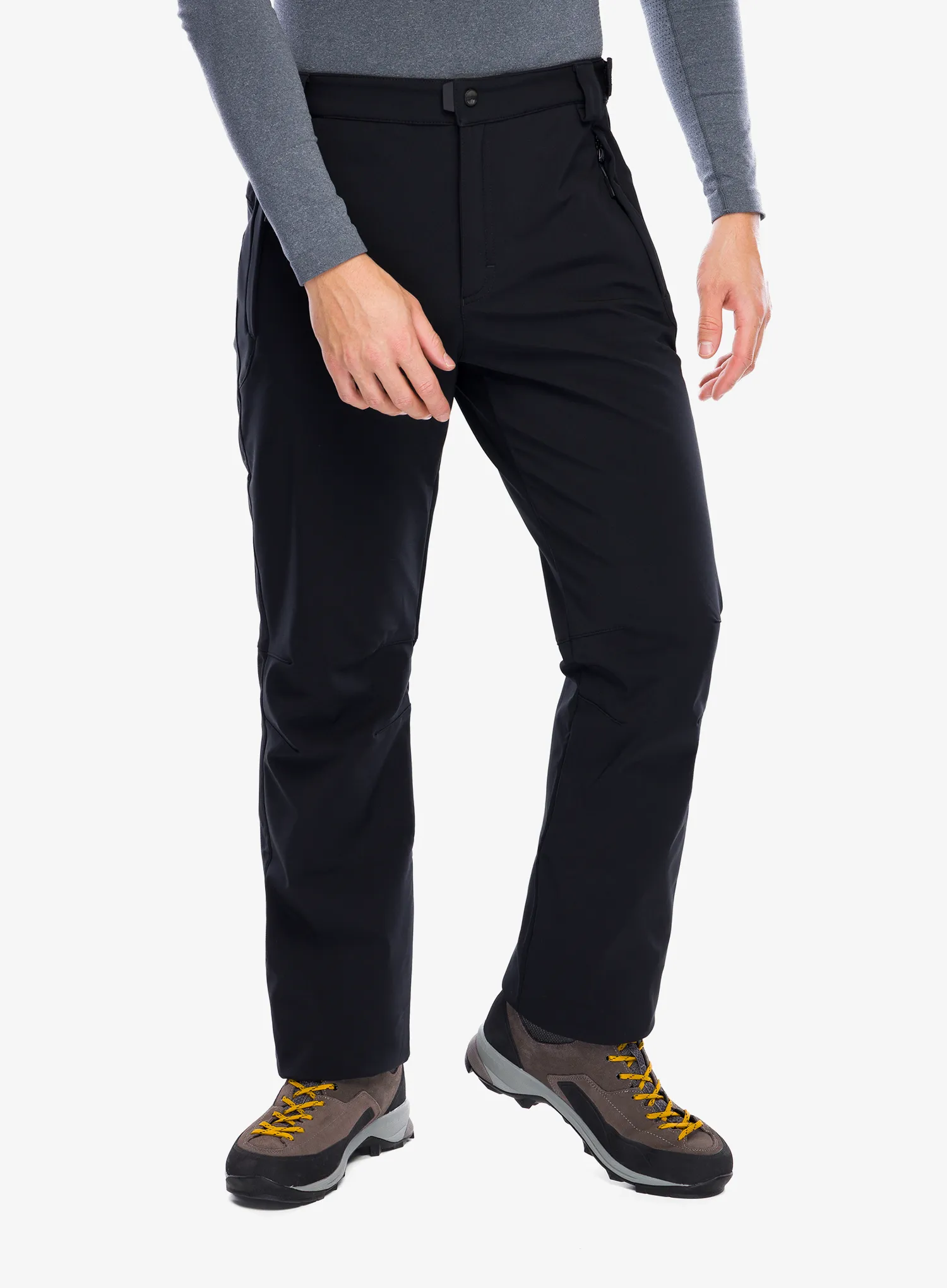 Spodnie softshell CMP Long Pant Fate - nero