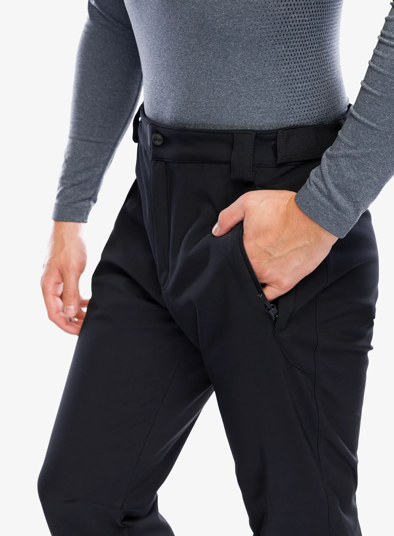 Spodnie softshell CMP Long Pant Fate - nero