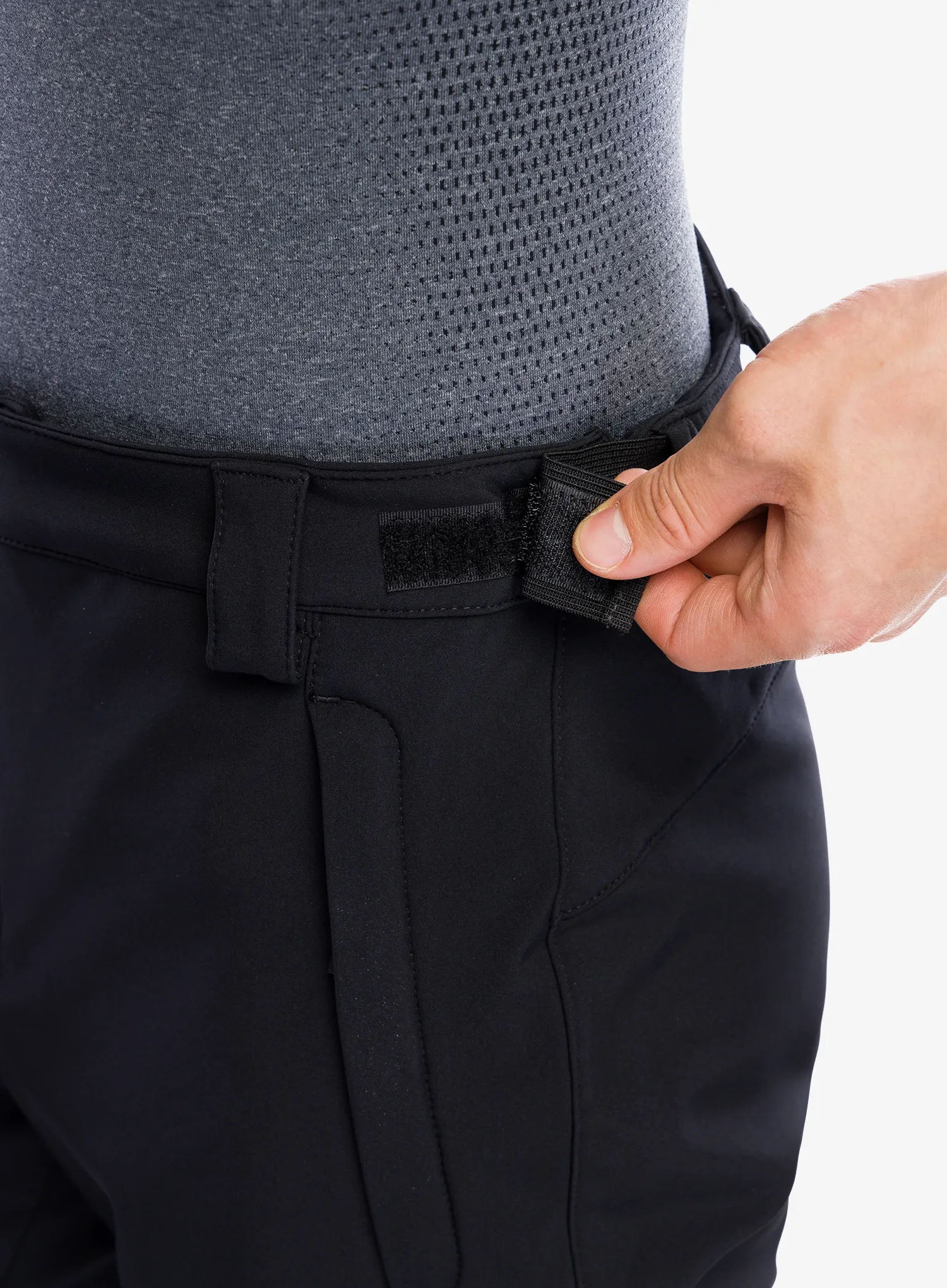 Spodnie softshell CMP Long Pant Fate - nero