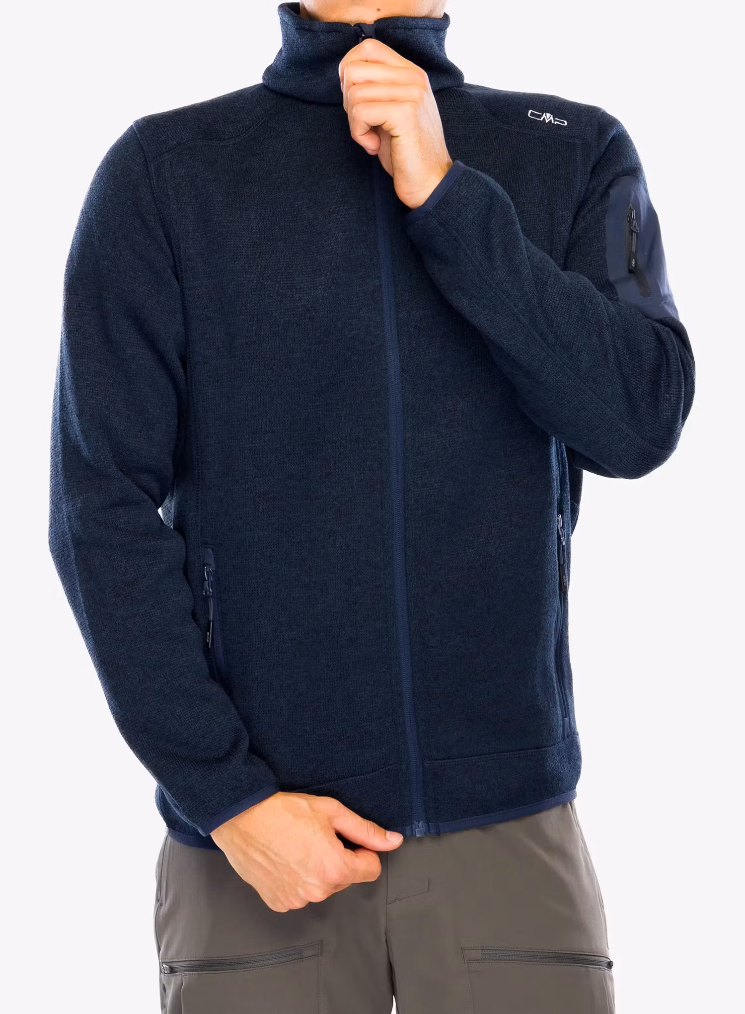 Polar CMP Perl Jacket Knitted - b.blue/antracite