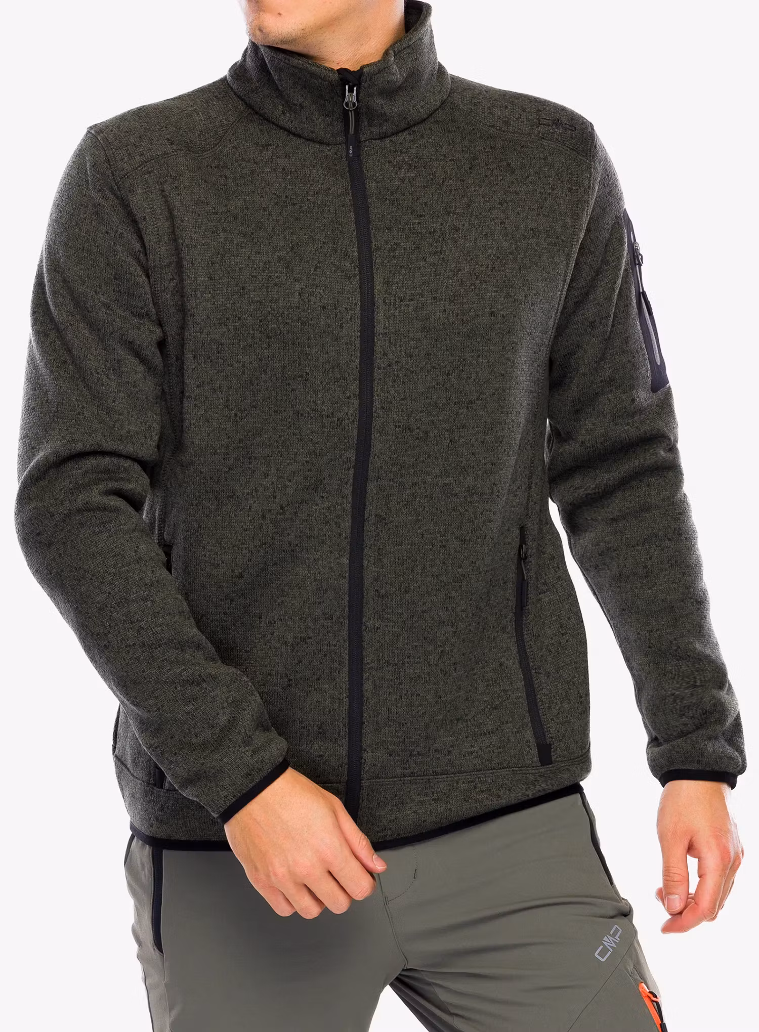 Polar CMP Perl Jacket Knitted - olive/nero