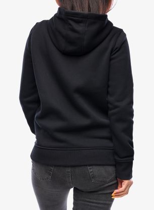 Bluza z kapturem damska Carhartt Clarksburg Zip Sweatshirt - black