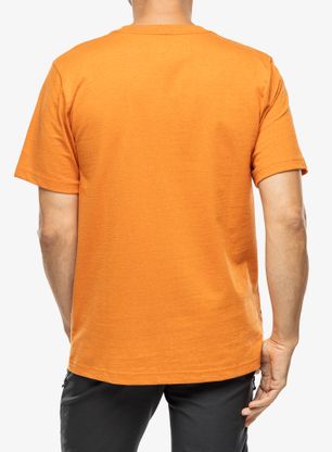 Koszulka męska Carhartt Core Logo T-Shirt S/S - marmalade heather