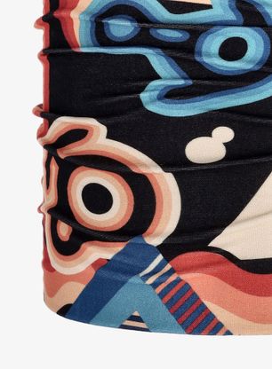 Chusta wielofunkcyjna Buff Original Ecostretch 29. Festiwal Górski 2024 Lądek-Zdrój - black/orange