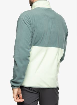 Bluza Columbia Back Bowl Fleece Lightweight - metal/ice green/niagara