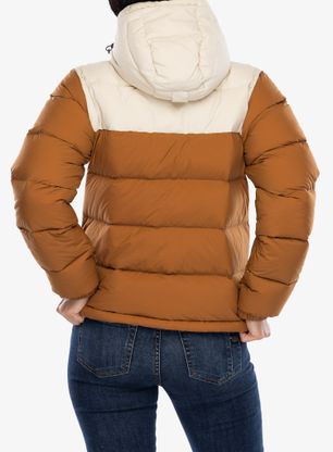 Kurtka zimowa damska Columbia Bulo Point III Down Jacket - camel brown/dark stone
