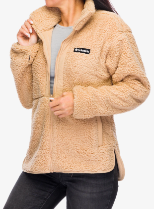 Kurtka 3w1 damska Columbia Drop Ridge II Interchange Jacket - camel brown