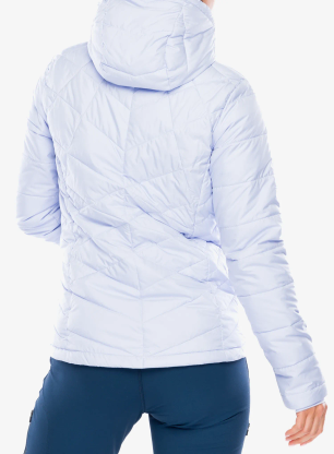 Kurtka ocieplana damska Columbia Heavenly Hooded Jacket - snowdrift