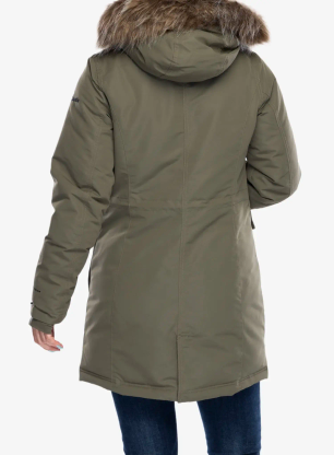 Płaszcz damski Columbia Little Si II Insulated Parka - stone green