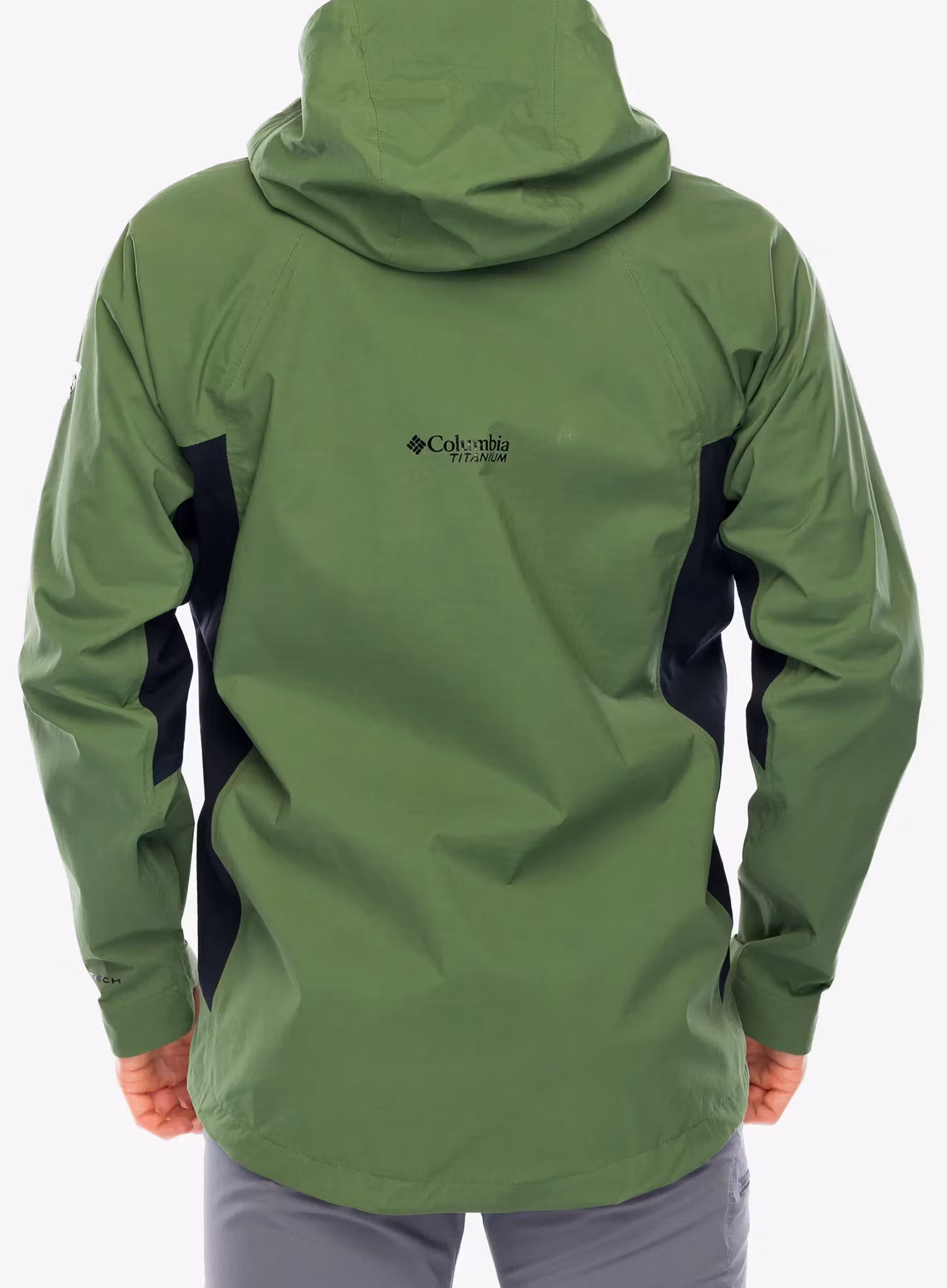Kurtka przeciwdeszczowa Columbia Mazama Trail Shell - canteen/black