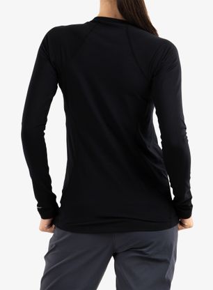 Bluza termoaktywna damska Columbia Midweight Stretch L/S - black