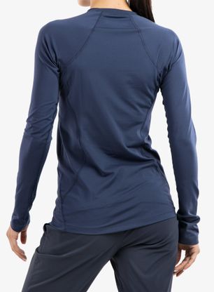 Bluza termoaktywna damska Columbia Midweight Stretch L/S - nocturnal