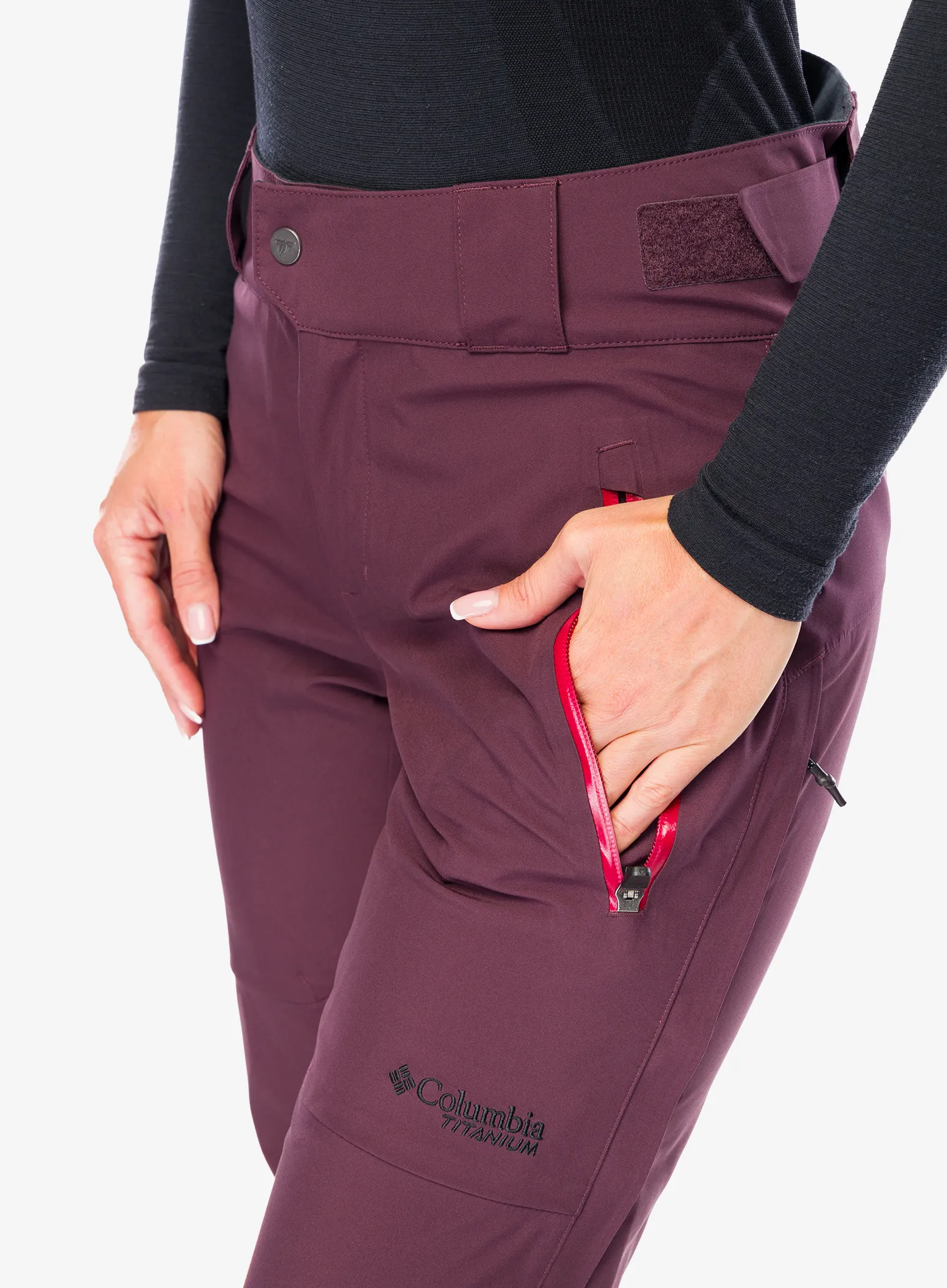 Spodnie skiturowe damskie Columbia Platinum Peak II 3L Pant - moonvista