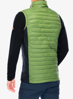 Kamizelka ocieplana Columbia Powder Pass Vest - canteen/black