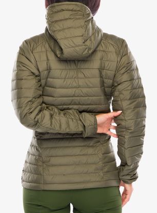 Kurtka ocieplana damska Columbia Silver Falls II Hooded Jacket - stone green