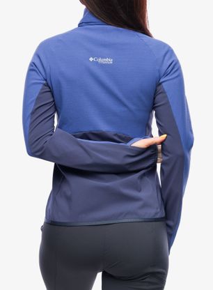 Bluza rozpinana damska Columbia Spectre Ridge Full Zip Tech Fleece - eve/nocturnal