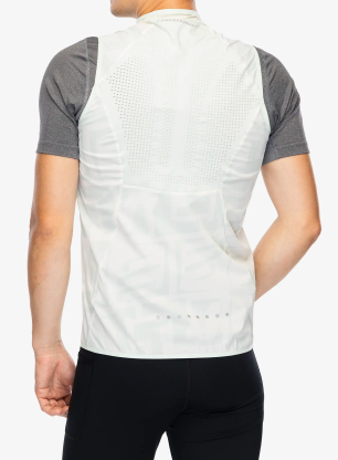 Kamizelka Compressport Hurricane Windproof Vest M - sugar/ice print