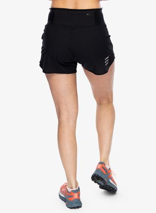 Spodenki do biegania damskie Compressport Trail Racing Short - black