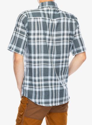 Koszula podróżnicza Craghoppers Cartwright SS Shirt - blue stone check