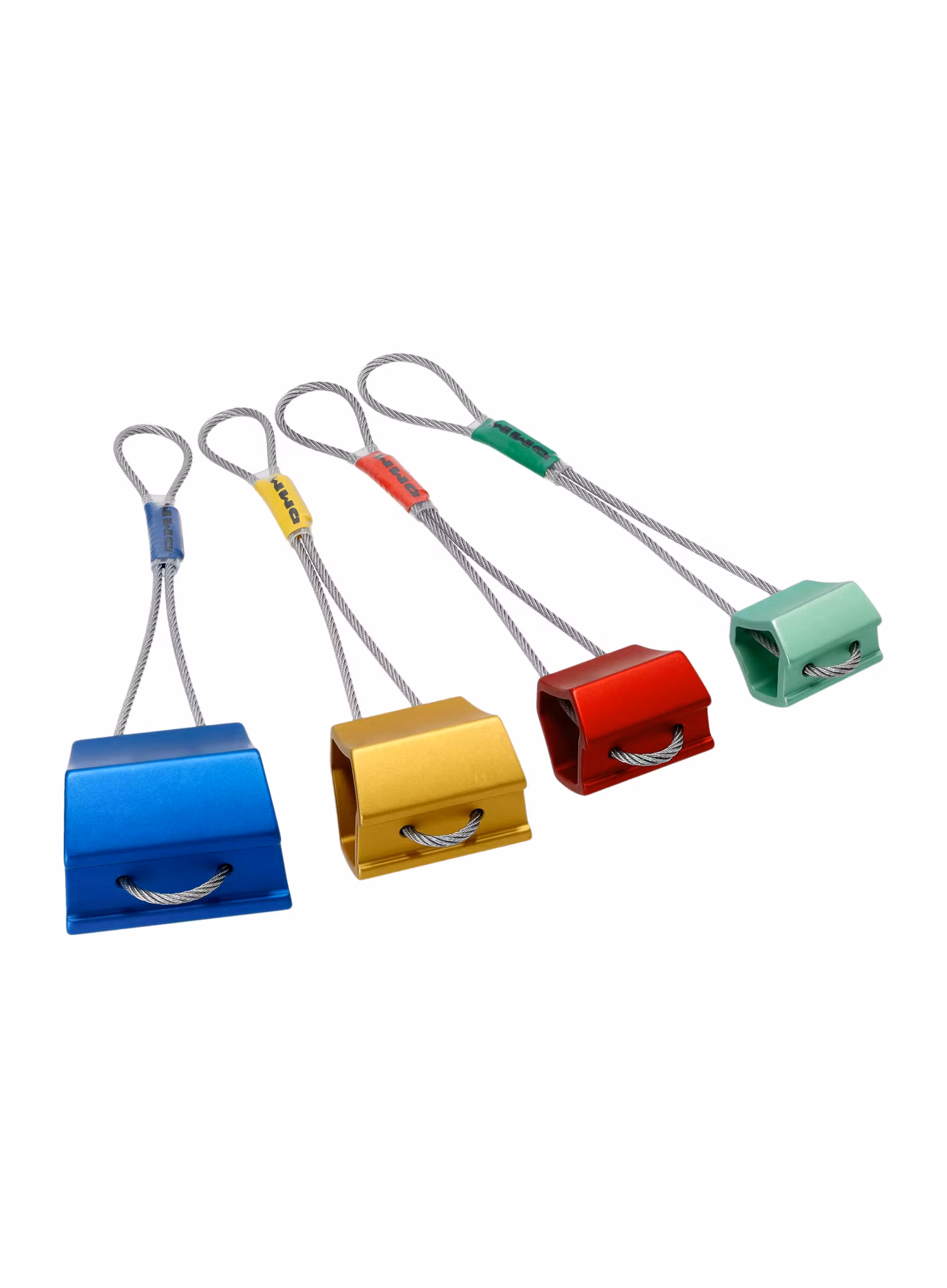 Heksy wspinaczkowe DMM Wire Torque Nut Set - assorted
