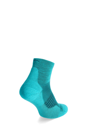 Skarpetki damskie Darn Tough Element 1/4 Lightweight with Cushion - cyan